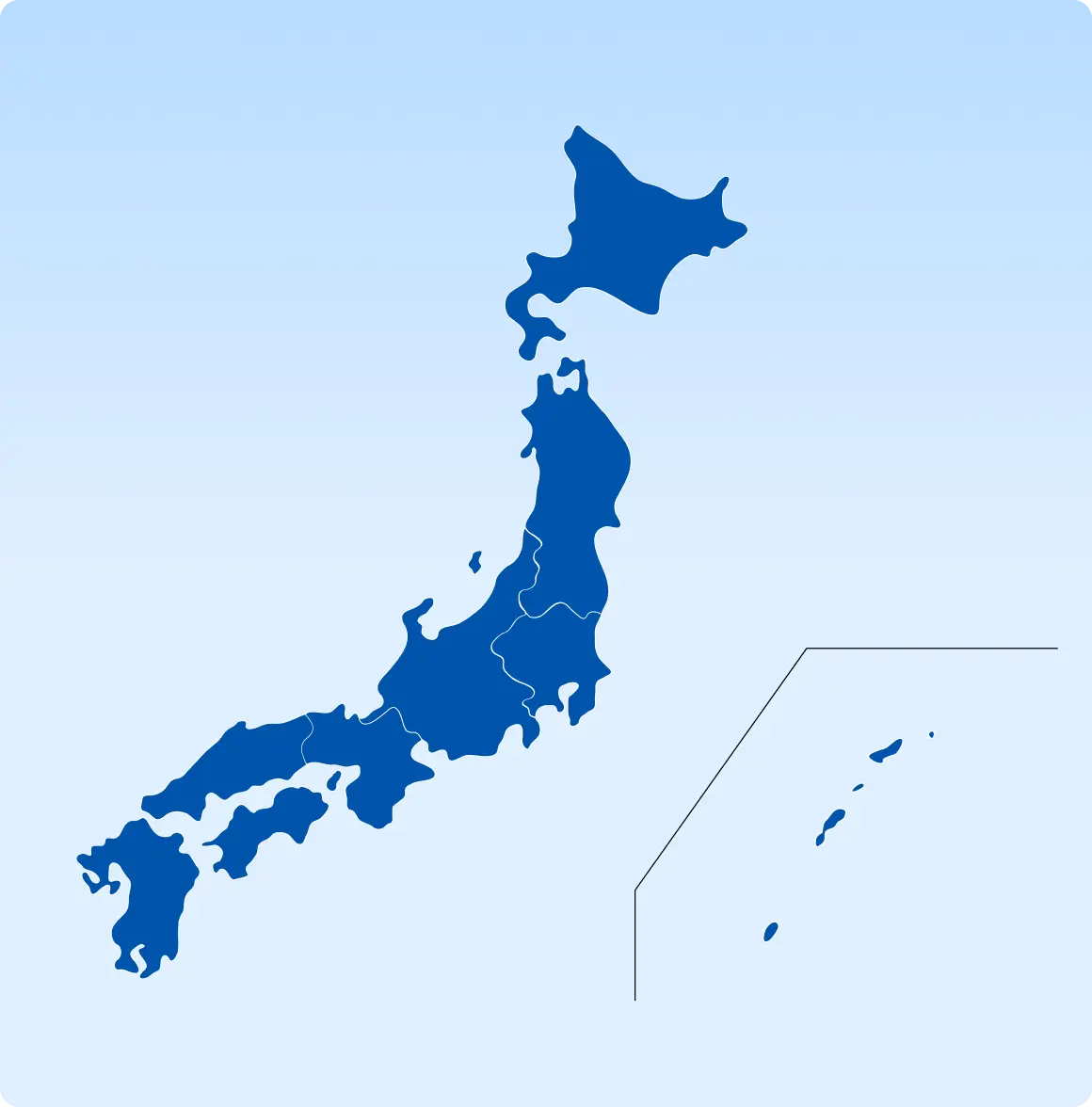 対応エリア地図（全国）